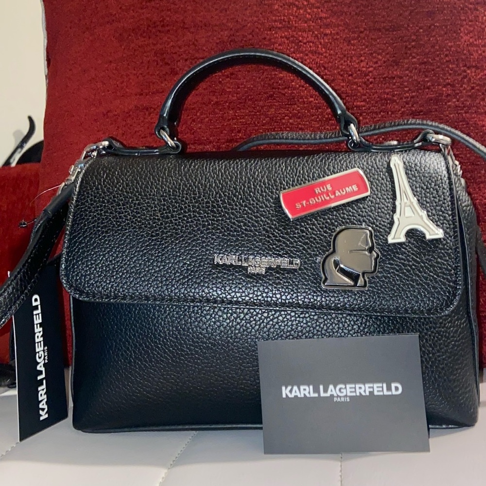 Never used Karl Lagerfeld crossbody satchel purse